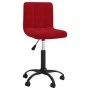 Silla de oficina giratoria de terciopelo rojo tinto de , Sillas de oficina - Ref: Foro24-334362, Precio: 75,08 €, Descuento: %