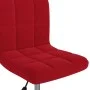 Silla de oficina giratoria de terciopelo rojo tinto de , Sillas de oficina - Ref: Foro24-334362, Precio: 75,08 €, Descuento: %
