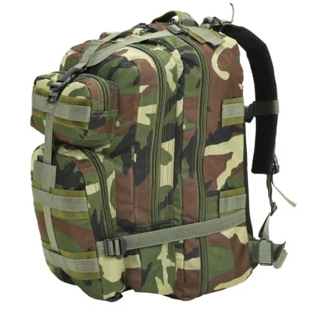 Mochila militar 50 L Camuflaje de vidaXL, Mochilas - Ref: Foro24-91383, Precio: 36,92 €, Descuento: %