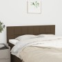 Cabeceros 2 unidades tela marrón oscuro 72x5x78/88 cm de , Cabeceros y pies de cama - Ref: Foro24-346049, Precio: 58,85 €, De...