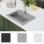 Lavabo de granito gris 600x450x120 mm de vidaXL, Lavabos - Ref: Foro24-142963, Precio: 130,44 €, Descuento: %