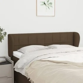 Cabecero de tela gris oscuro 147x23x78/88 cm de , Cabeceros y pies de cama - Ref: Foro24-3117145, Precio: 75,13 €, Descuento: %
