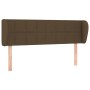 Cabecero de tela gris oscuro 147x23x78/88 cm de , Cabeceros y pies de cama - Ref: Foro24-3117145, Precio: 72,67 €, Descuento: %