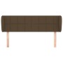 Cabecero de tela gris oscuro 147x23x78/88 cm de , Cabeceros y pies de cama - Ref: Foro24-3117145, Precio: 72,67 €, Descuento: %