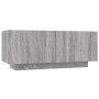 Set muebles TV con LEDs 3 pzas madera contrachapada gris Sonoma de , Muebles TV - Ref: Foro24-3120174, Precio: 158,95 €, Desc...