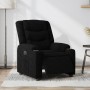 Sillón reclinable eléctrico de tela negro en Sillones | Comprar online en Foru.es