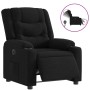 Sillón reclinable eléctrico de tela negro en Sillones | Comprar online en Foru.es