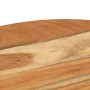 Mesa auxiliar de madera maciza de acacia 48x48x56 cm en Mesas auxiliares | Comprar online en Foru.es