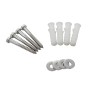 Sombrerete de chimenea de acero inoxidable plateado de vidaXL, Accesorios para hornos de leña y chimeneas - Ref: Foro24-14298...