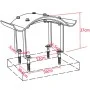 Sombrerete de chimenea de acero inoxidable plateado de vidaXL, Accesorios para hornos de leña y chimeneas - Ref: Foro24-14298...