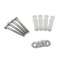 Sombrerete de chimenea de acero inoxidable plateado de vidaXL, Accesorios para hornos de leña y chimeneas - Ref: Foro24-14298...