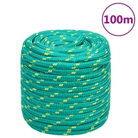 Cuerda de barco polipropileno verde 16 mm 100 m de , Sogas y cuerdas metálicas - Ref: Foro24-152733, Precio: 88,84 €, Descuen...
