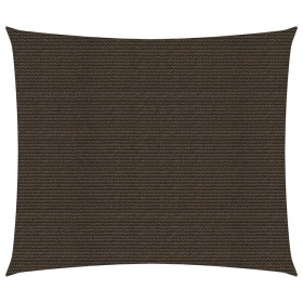 Toldo de vela marrón HDPE 160 g/m² 2,5x3 m de , Sombrillas - Ref: Foro24-311782, Precio: 22,91 €, Descuento: %
