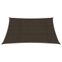 Toldo de vela marrón HDPE 160 g/m² 2,5x3 m de , Sombrillas - Ref: Foro24-311782, Precio: 22,91 €, Descuento: %