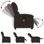 Dunkelbraunes Stoff-Massage-Sessel mit Liegefunktion von , Sessel - Ref: Foro24-371768, Preis: 206,24 €, Rabatt: %