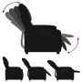 Sillón reclinable de cuero sintético negro de , Sillones - Ref: Foro24-373434, Precio: 211,76 €, Descuento: %