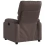 Sillón reclinable de cuero sintético marrón by , Armchairs - Ref: Foro24-373436, Price: 247,82 €, Discount: %