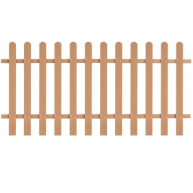 Valla de estacas de jardín de WPC 200x100 cm de vidaXL, Cercados con estacas - Ref: Foro24-42824, Precio: 91,06 €, Descuento: %