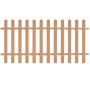 Valla de estacas de jardín de WPC 200x100 cm de vidaXL, Cercados con estacas - Ref: Foro24-42824, Precio: 91,06 €, Descuento: %
