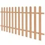 WPC garden stake fence 200x100 cm by vidaXL, fenced with pickets - Ref: Foro24-42824, Price: 82,21 €, Discount: %