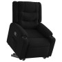 Sillón reclinable elevable tela negro en Sillones | Comprar online en Foru.es