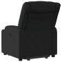 Sillón reclinable elevable tela negro en Sillones | Comprar online en Foru.es