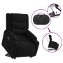 Sillón reclinable elevable tela negro en Sillones | Comprar online en Foru.es