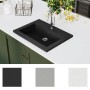 Lavabo de granito negro 600x450x120 mm de vidaXL, Lavabos - Ref: Foro24-142962, Precio: 123,07 €, Descuento: %