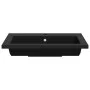 Lavabo de granito negro 600x450x120 mm de vidaXL, Lavabos - Ref: Foro24-142962, Precio: 109,19 €, Descuento: %