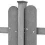 Garden fence with 3 WPC posts 600x60 cm pieces by vidaXL, fenced with pickets - Ref: Foro24-42826, Price: 304,99 €, Discount: %