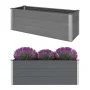 Arriate de WPC gris 150x50x54 cm de vidaXL, Maceteros y jardineras - Ref: Foro24-43607, Precio: 247,90 €, Descuento: %