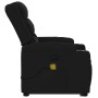 Sillón reclinable de masaje elevable tela negro en Sillones | Comprar online en Foru.es