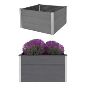 Arriate de WPC gris 100x100x54 cm de vidaXL, Maceteros y jardineras - Ref: Foro24-43605, Precio: 205,75 €, Descuento: %