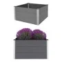 Arriate de WPC gris 100x100x54 cm de vidaXL, Maceteros y jardineras - Ref: Foro24-43605, Precio: 205,75 €, Descuento: %