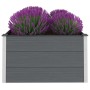 Arriate de WPC gris 100x100x54 cm de vidaXL, Maceteros y jardineras - Ref: Foro24-43605, Precio: 177,88 €, Descuento: %