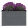 Arriate de WPC gris 100x100x54 cm de vidaXL, Maceteros y jardineras - Ref: Foro24-43605, Precio: 205,75 €, Descuento: %
