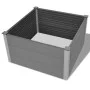 Arriate de WPC gris 100x100x54 cm de vidaXL, Maceteros y jardineras - Ref: Foro24-43605, Precio: 205,75 €, Descuento: %