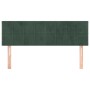 Cabeceros 2 unidades terciopelo verde oscuro 72x5x78/88 cm de , Cabeceros y pies de cama - Ref: Foro24-346057, Precio: 51,68 ...