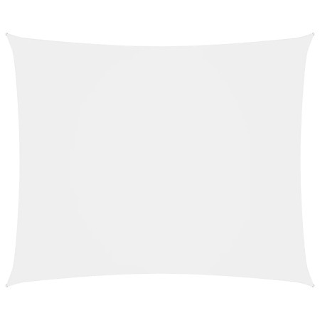Toldo de vela rectangular tela Oxford blanco 6x8 m de , Sombrillas - Ref: Foro24-135278, Precio: 121,12 €, Descuento: %