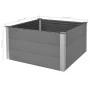Arriate de WPC gris 100x100x54 cm de vidaXL, Maceteros y jardineras - Ref: Foro24-43605, Precio: 205,75 €, Descuento: %