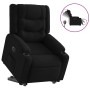 Sillón eléctrico reclinable elevable de tela negro en Sillones | Comprar online en Foru.es