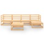 Juego de muebles de jardín 6 piezas madera maciza de pino de , Conjuntos de jardín - Ref: Foro24-3075539, Precio: 356,77 €, D...