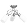 Lámpara de techo pantallas cerámica cono blanco 3 bombillas E14 de , Apliques de techo - Ref: Foro24-289229, Precio: 34,70 €,...