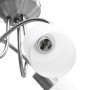 Lámpara de techo pantallas cerámica cono blanco 3 bombillas E14 de , Apliques de techo - Ref: Foro24-289229, Precio: 34,70 €,...