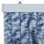 Cortina mosquitera azul y blanco chenilla 56x200 cm de , Mosquiteras para ventanas - Ref: Foro24-315126, Precio: 36,71 €, Des...