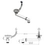Lavabo de granito blanco 600x450x120 mm de vidaXL, Lavabos - Ref: Foro24-142964, Precio: 159,96 €, Descuento: %
