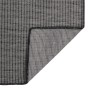 Alfombra de exterior de tejido plano gris 80x250 cm de , Alfombras - Ref: Foro24-340772, Precio: 41,47 €, Descuento: %