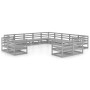 Juego de muebles de jardín 13 piezas madera maciza de pino de , Conjuntos de jardín - Ref: Foro24-3075966, Precio: 869,48 €, ...