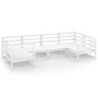 Juego de muebles de jardín 6 piezas madera maciza de pino de , Conjuntos de jardín - Ref: Foro24-3076240, Precio: 378,22 €, D...