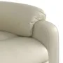 Sillón reclinable de cuero sintético crema de , Sillones - Ref: Foro24-373435, Precio: 234,05 €, Descuento: %